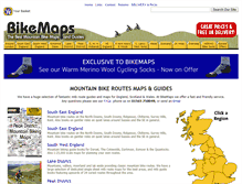 Tablet Screenshot of bikemaps.co.uk